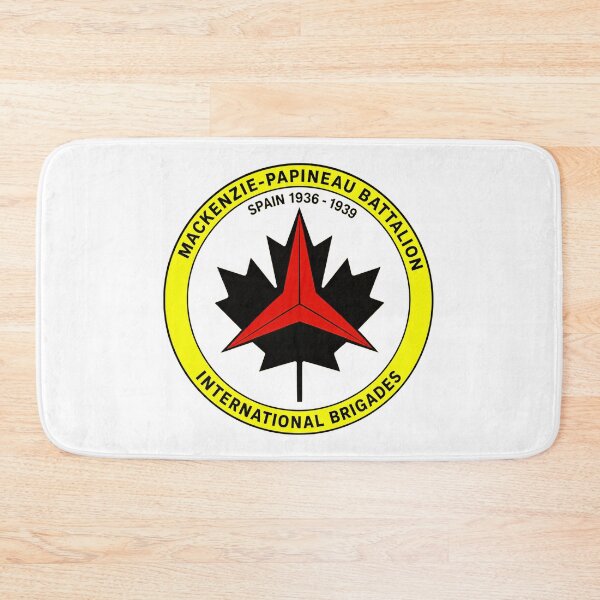 Item preview, Mackenzie Papineau Battalion International Brigades Antifascist Emblem Print designed and sold by PinUpPizzazz.