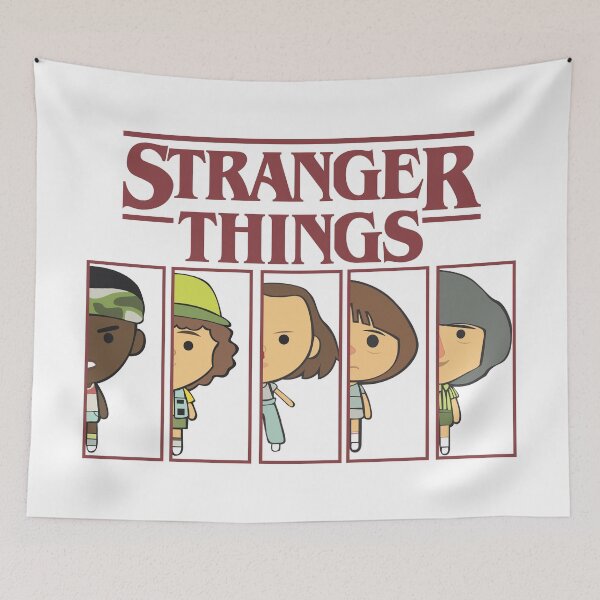 Item preview, Shadow Stranger Things dWears A Mask designed and sold by Stefanie  P Pfeifer.