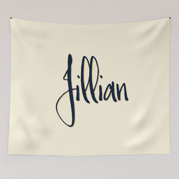 Item preview, JILLIAN personalized type design designed and sold by CharlottePlaceArt.