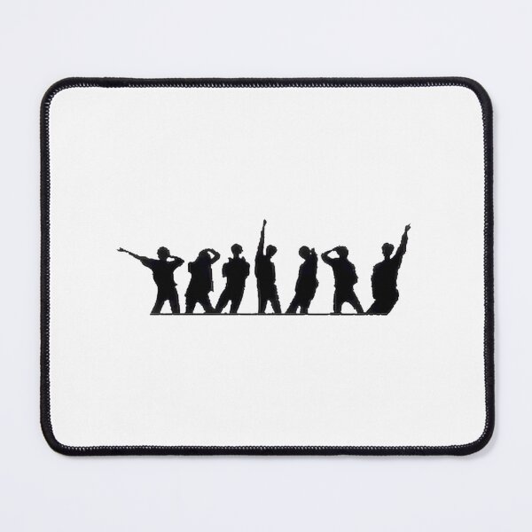 Item preview, Bangtan Seven Silhouette Art designed and sold by kotykmarket.