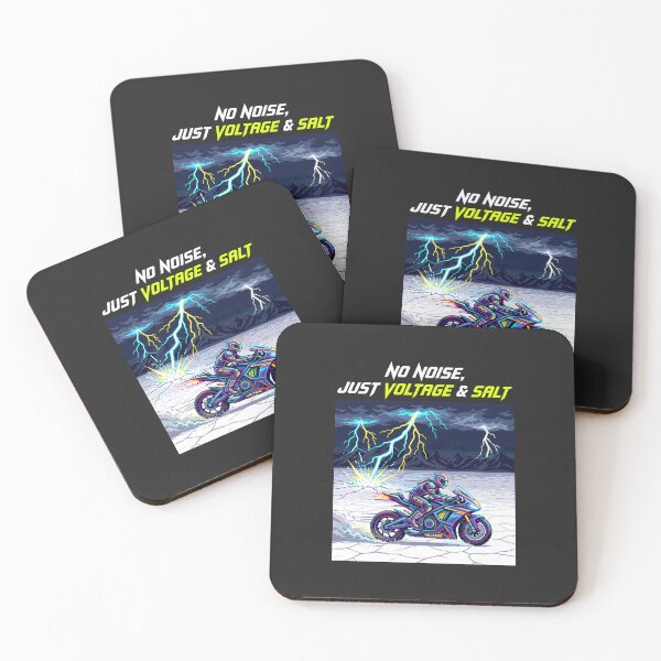 Item preview, Electric Superbike Pixel Art - Speed Record Electric Motorcycle designed and sold by SplashTastic.