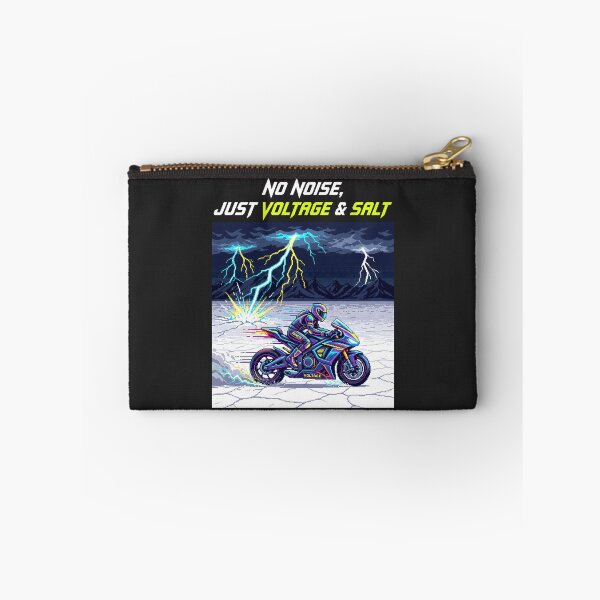 Item preview, Electric Superbike Pixel Art - Speed Record Electric Motorcycle designed and sold by SplashTastic.