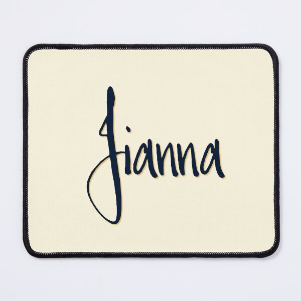 Item preview, JIANNA personalized type design designed and sold by CharlottePlaceArt.