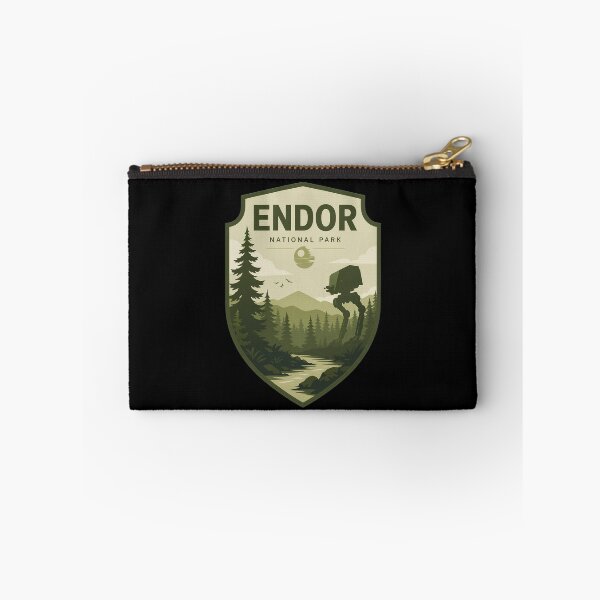 Item preview, Endor National Park: Home of the Ewoks Sticker designed and sold by FrontierCosmic.