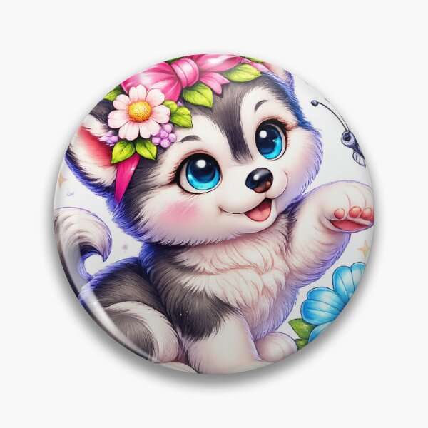Item preview, Cute Husky Puppy  designed and sold by Public Nature View Places.