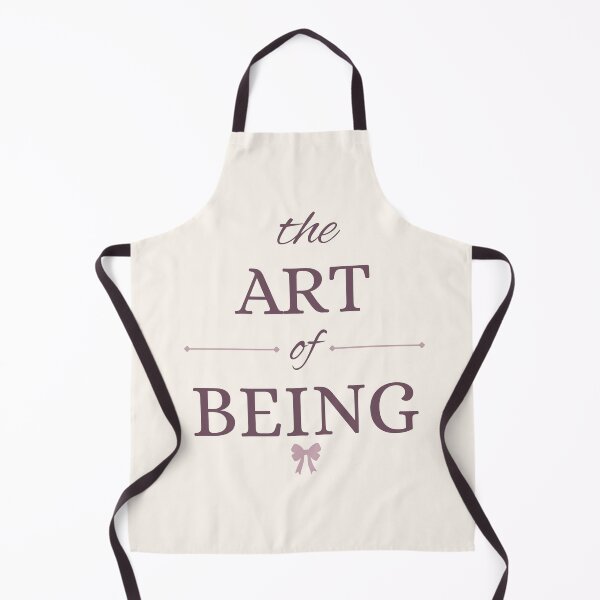 Item preview, The Art of Being | Dusty Mauve & Coquette Ribbon Typography designed and sold by Sparkle First Co..
