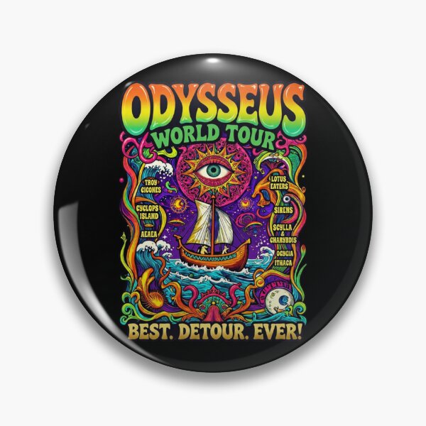 Artikelvorschau, Odysseus Welttournee 2 entworfen und verkauft von Positive&FunnyThings.