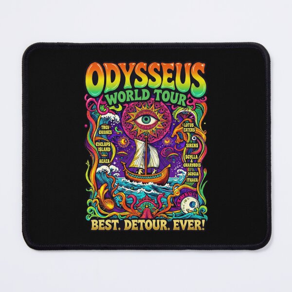 Artikelvorschau, Odysseus Welttournee entworfen und verkauft von Positive&FunnyThings.