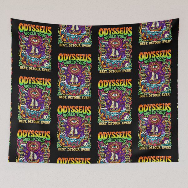 Item preview, Odysseus World Tour 2 designed and sold by Positive&FunnyThings.