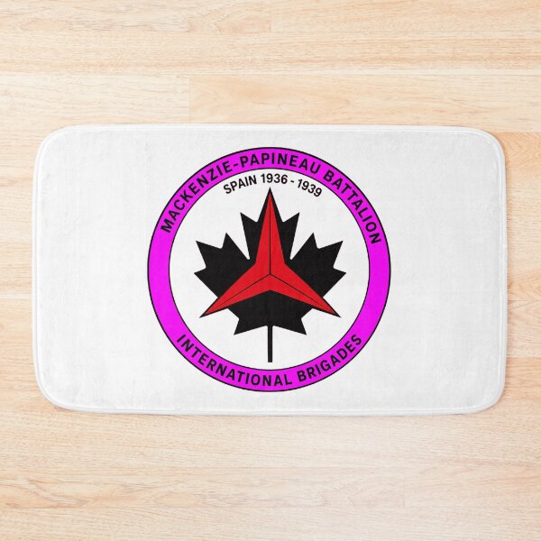 Item preview, Mackenzie Papineau Battalion International Brigades Antifascist Emblem Print designed and sold by PinUpPizzazz.