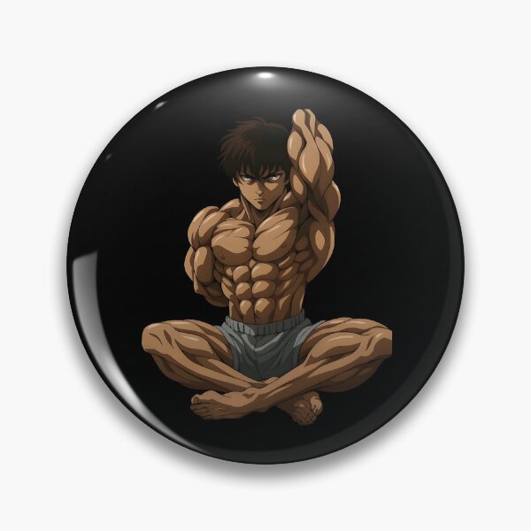 Item preview, Baki Hanma Side Pose designed and sold by Creaturesinzo.