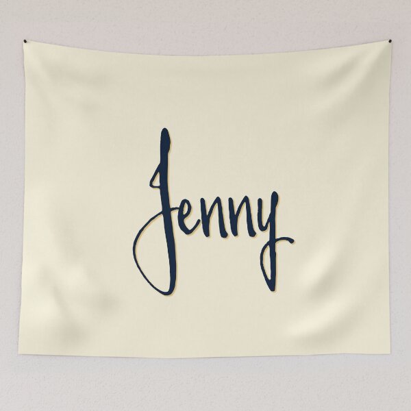 Item preview, JENNY personalized type design designed and sold by CharlottePlaceArt.