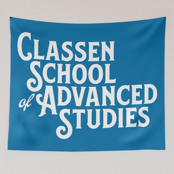 Item preview, Classen SAS Logotype White designed and sold by CSASMerch.