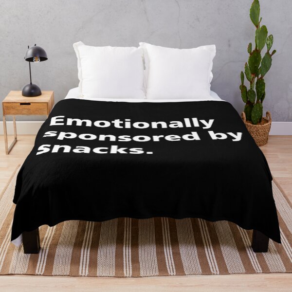 Item preview, Emotionally sponsored by snacks. Maximum confidence. designed and sold by LiuTiuuu.