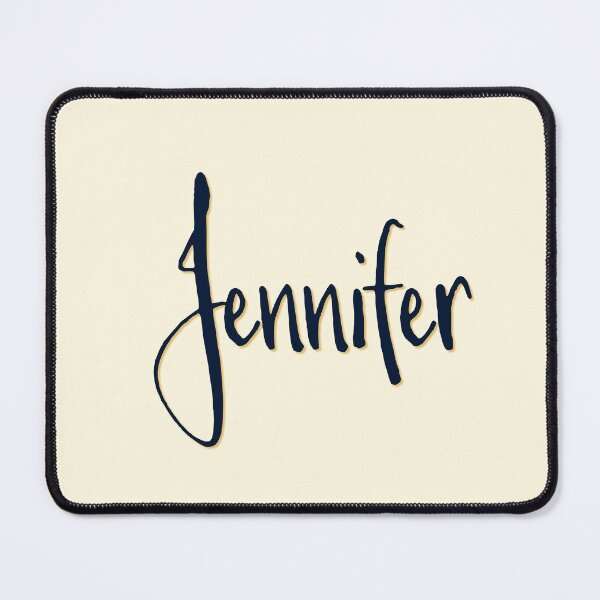 Item preview, JENNIFER personalized type design designed and sold by CharlottePlaceArt.