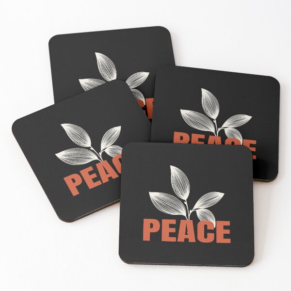 Item preview, Peace Leaf Minimalist Design designed and sold by CameoFashion.