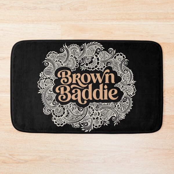 Item preview, Brown Baddie Desi Indian Pakistani Sri Lankan brown Skin Girl Melanin Pride  designed and sold by alltheprints.