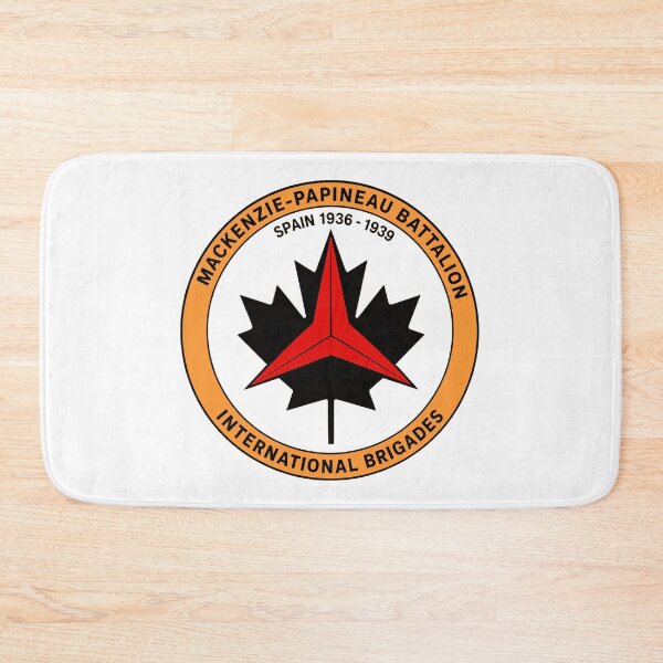 Item preview, Mackenzie Papineau Battalion International Brigades Antifascist Emblem Print designed and sold by PinUpPizzazz.
