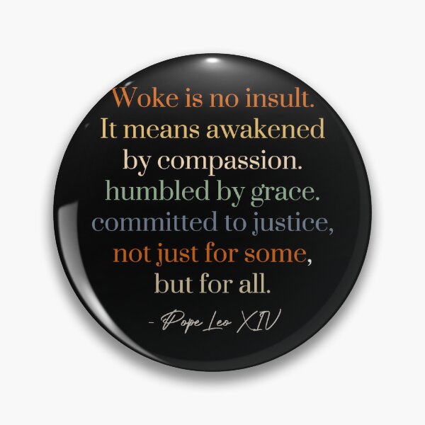 Item preview, Woke Is No Insult, No Kings, Anti Trump, Christian Quote, Christian Liberal designed and sold by Cchotlan.