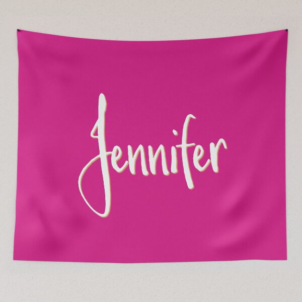 Item preview, JENNIFER personalized type design designed and sold by CharlottePlaceArt.