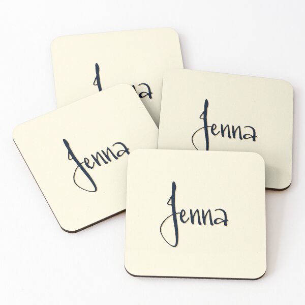 Item preview, JENNA personalized type design designed and sold by CharlottePlaceArt.