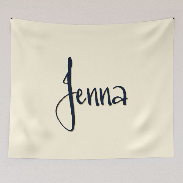 Aperçu de l'œuvre Conception de caractères personnalisée JENNA créée et vendue par CharlottePlaceArt.