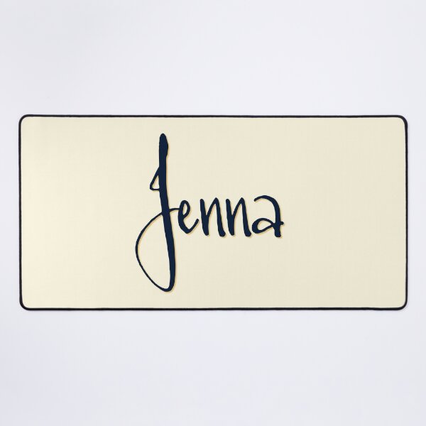 Item preview, JENNA personalized type design designed and sold by CharlottePlaceArt.