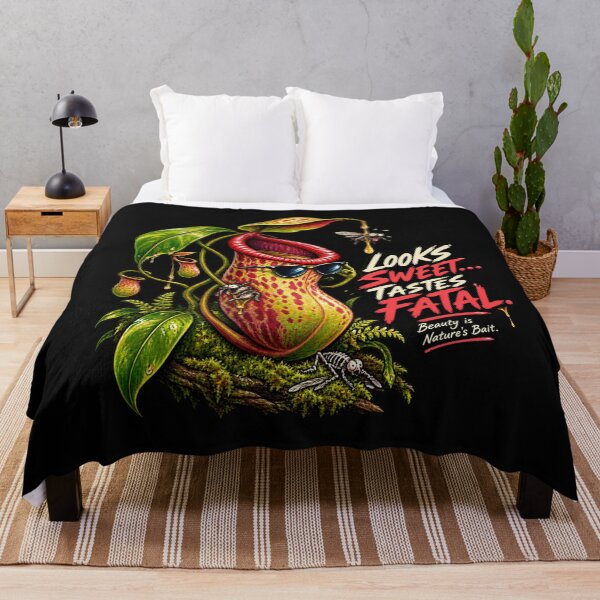 Item preview, Carnivorous Pitcher Plant Horror Illustration designed and sold by optimusprime39.