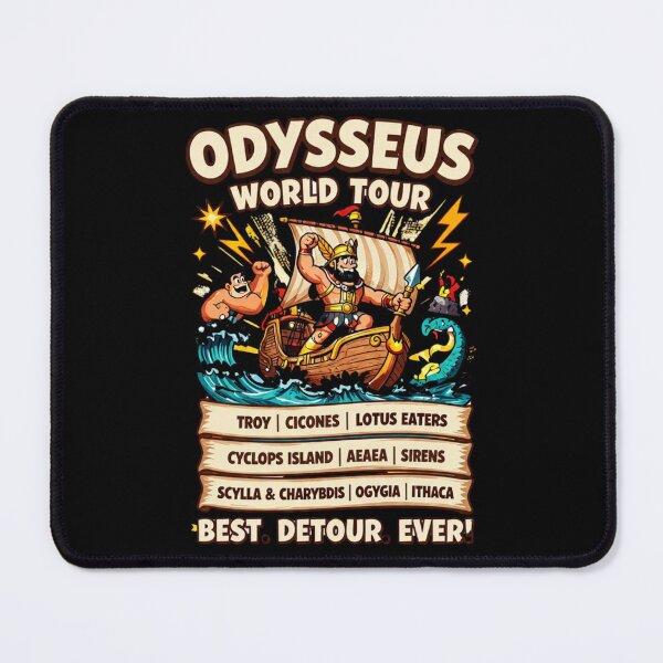 Item preview, Odysseus World Tour designed and sold by Positive&FunnyThings.