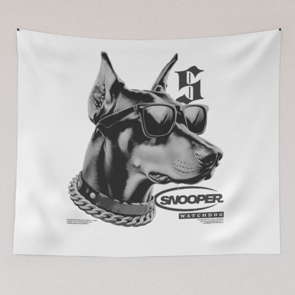 Item preview, Snooper Watchdog Cool Doberman - West Coast Hip Hop Streetwear designed and sold by GenZFashion000.