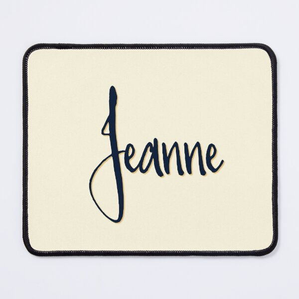 Item preview, JEANNE personalized type design designed and sold by CharlottePlaceArt.