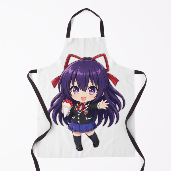 Item preview, Tohka Yatogami anime waifu school girls Chibi cute 2d pixel art character design illustration designed and sold by sabartgunpla.