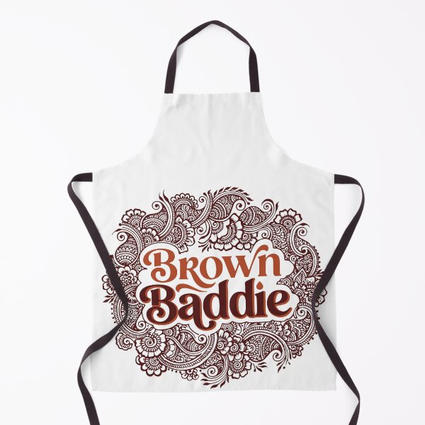 Item preview, Brown Baddie Desi Indian Pakistani Sri Lankan brown Skin Girl Melanin Pride designed and sold by alltheprints.