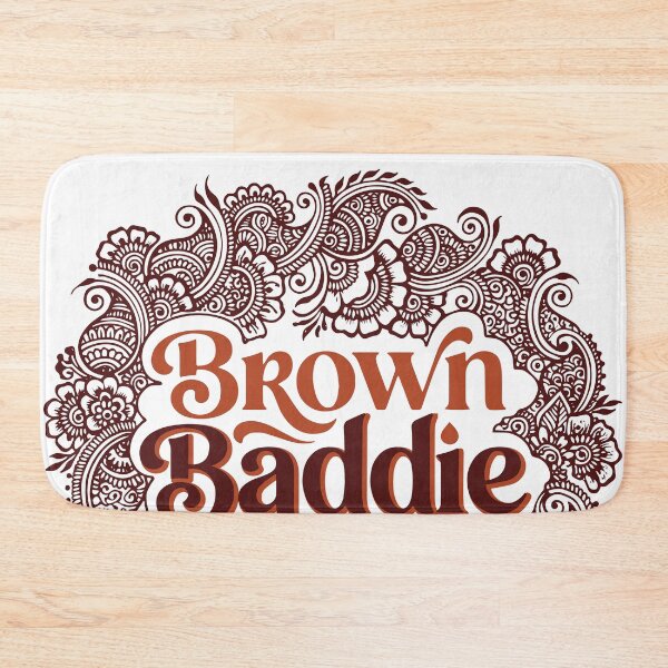 Item preview, Brown Baddie Desi Indian Pakistani Sri Lankan brown Skin Girl Melanin Pride  designed and sold by alltheprints.