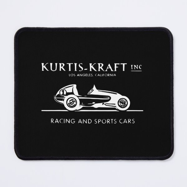 Item preview, Kurtis Kraft Inc Racing And Sports Cars - White Print designed and sold by LayneHumm.