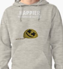 Marshmello ft. Bastille - Happier digital artwork Pullover Hoodie