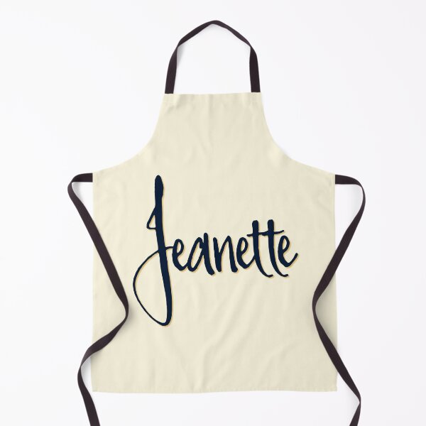 Item preview, JEANETTE personalized type design designed and sold by CharlottePlaceArt.
