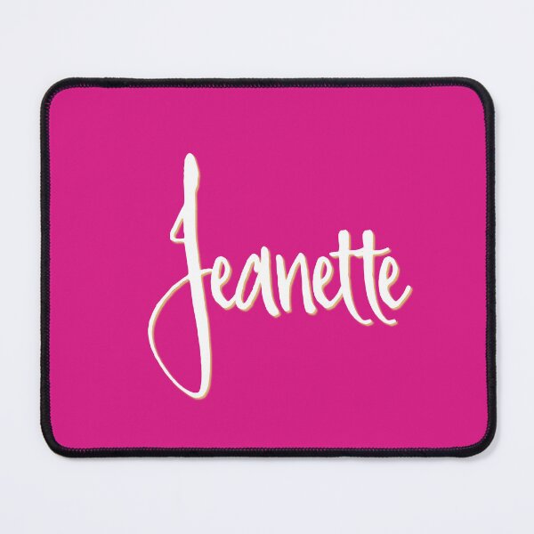 Item preview, JEANETTE personalized type design designed and sold by CharlottePlaceArt.