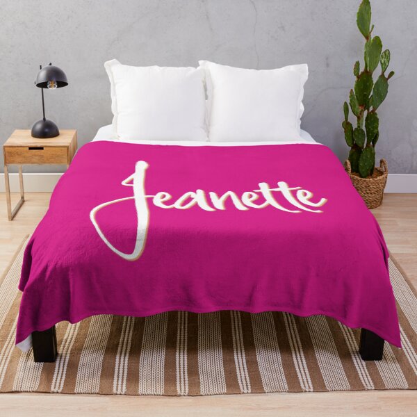 Item preview, JEANETTE personalized type design designed and sold by CharlottePlaceArt.