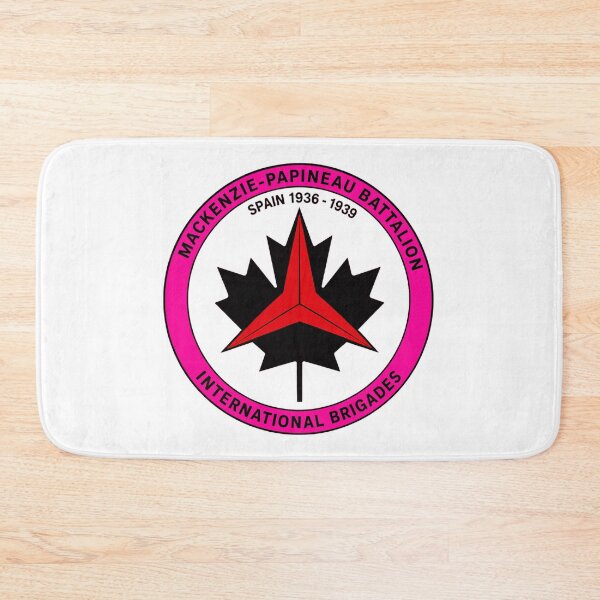 Item preview, Mackenzie Papineau Battalion International Brigades Antifascist Emblem Print designed and sold by PinUpPizzazz.