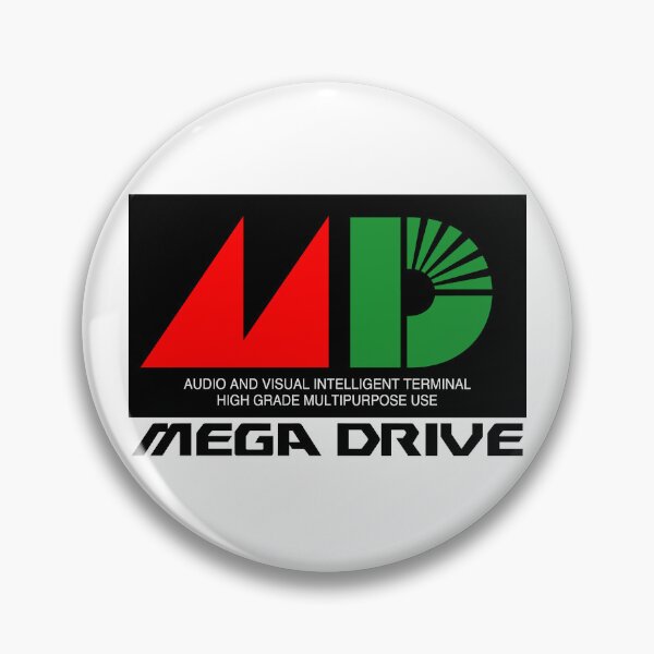 Item preview, Sega Mega Drive Original Logo designed and sold by Edgy Nihilistic Vegan.
