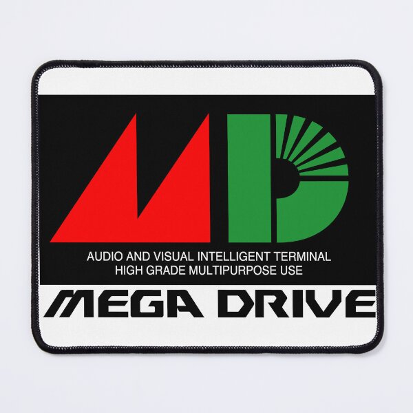 Item preview, Sega Mega Drive Original Logo designed and sold by Edgy Nihilistic Vegan.