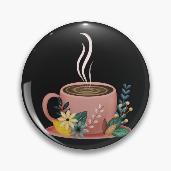 Item preview, Cozy Coffee and Florals designed and sold by Kendall Rose Doodles.