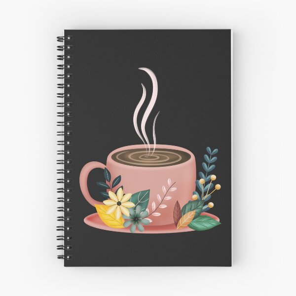 Item preview, Cozy Coffee and Florals designed and sold by NotPrettyinPink.