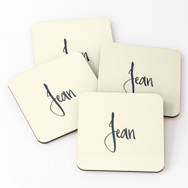 Item preview, JEAN personalized type design designed and sold by CharlottePlaceArt.