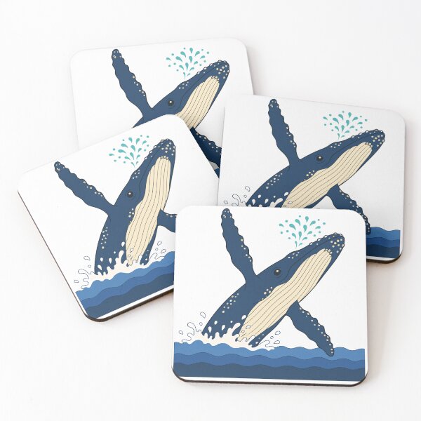 Item preview, Whale Hello There Breaching Whale Pun designed and sold by MOSIDRIP™.
