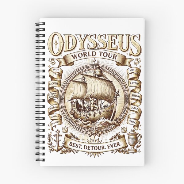 Item preview, Odysseus World Tour 4 designed and sold by Positive&FunnyThings.
