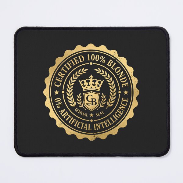 Item preview, Certified 100% Blonde - Sarcastic Humor Sassy Quote designed and sold by SplashTastic.