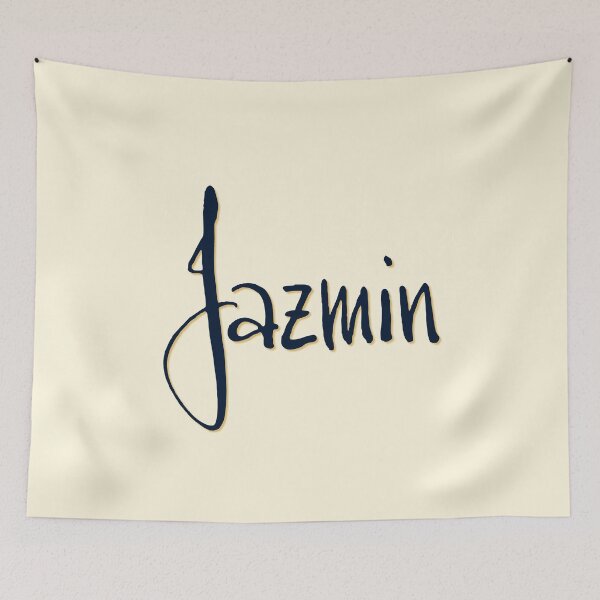 Item preview, JAZMIN personalized type design designed and sold by CharlottePlaceArt.