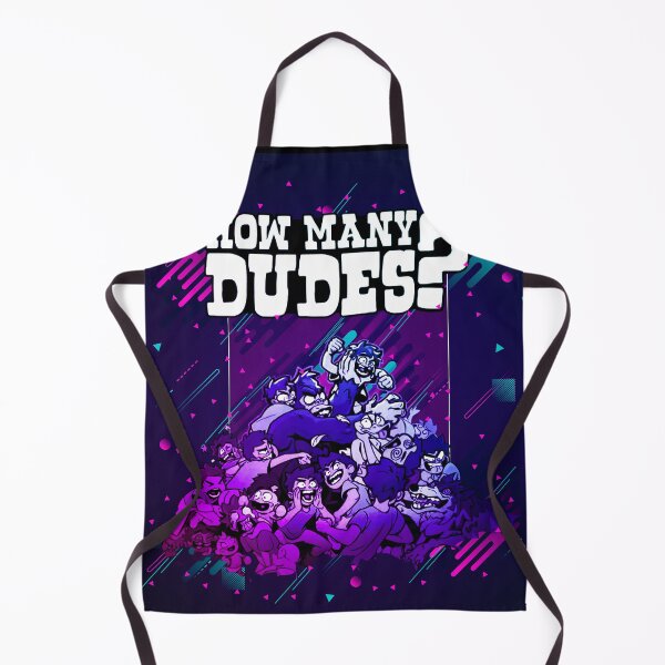 Item preview, How Many Dudes | Modern Graphic Design designed and sold by Eroshi.